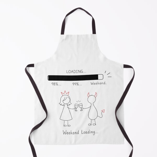 Item preview, Weekend Loading... | Funny Weekend Countdown Illustration designed and sold by byMosia.