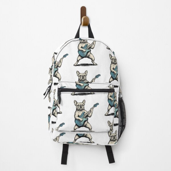 Item preview, Blue Guitar French Bulldog designed and sold by Tiffany Roy.