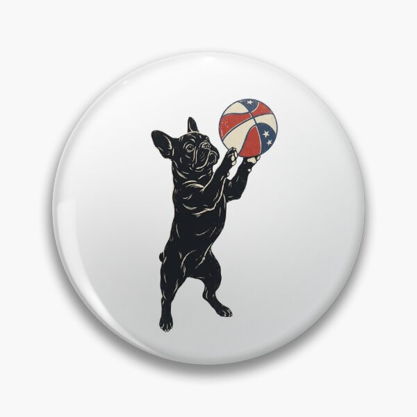 Item preview, Patriotic Basketball Frenchie designed and sold by Roy & Tiffany.