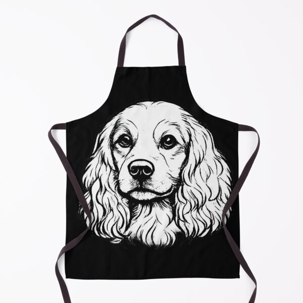 Item preview, Cocker Spaniel Line Art | Elegant Dog Illustration designed and sold by zenithviv.