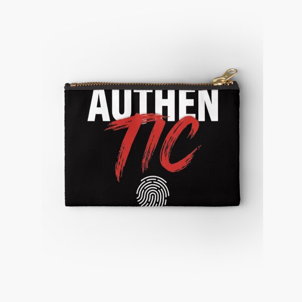 Item preview, Authentic Fingerprint Minimalist Streetwear Typography designed and sold by GiggleInkTees.