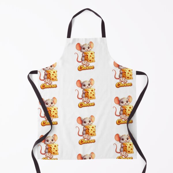 Item preview, Funny Mouse with Cheese – Cute Cartoon Animal Design designed and sold by Rocket&Stars.