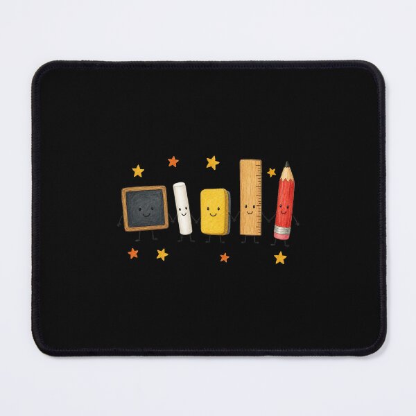 Item preview, Cute School Supplies Friendship Squad designed and sold by AMICO77.