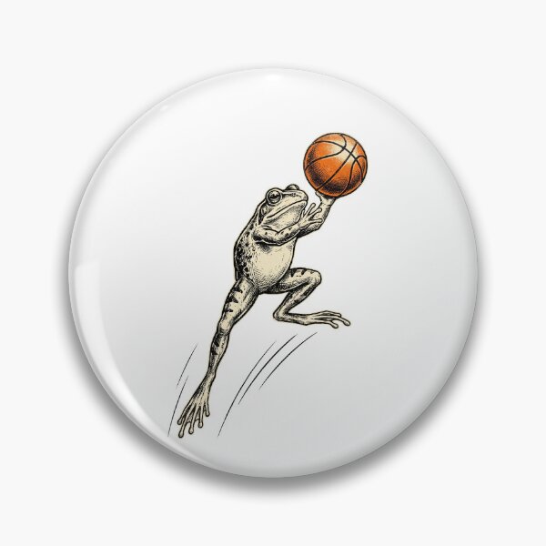 Item preview, Basketball Jumping Frog designed and sold by Roy & Tiffany.