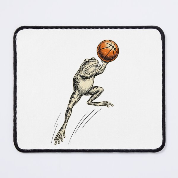 Item preview, Basketball Jumping Frog designed and sold by Tiffany Roy.