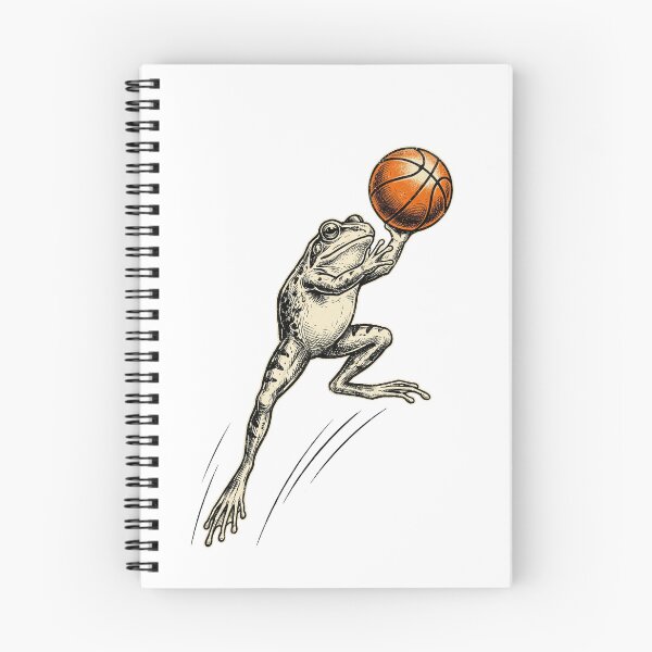 Item preview, Basketball Jumping Frog designed and sold by Tiffany Roy.