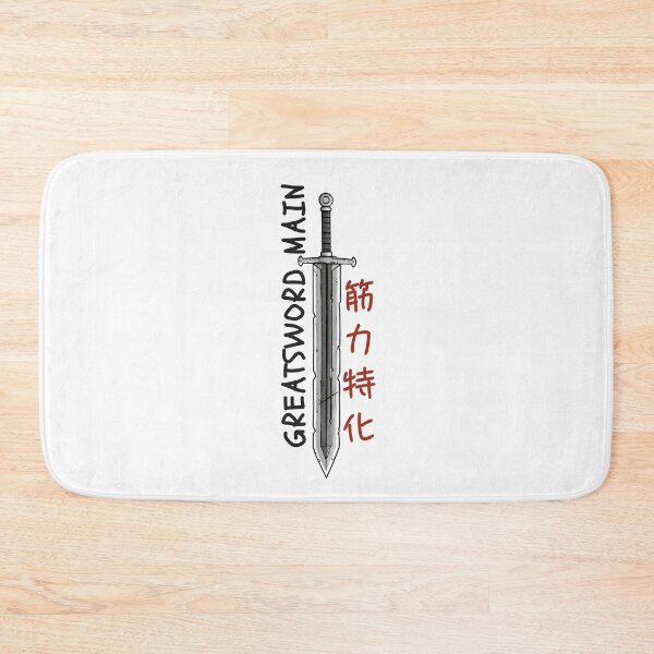 Item preview, Greatsword Main – Strength Over Speed |RPG Gamer designed and sold by KomixsDesign.