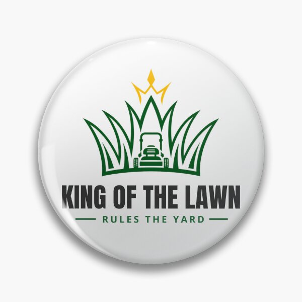 Item preview, King Of The Lawn Rules The Yard Lawn Care designed and sold by YardTimberCrew.