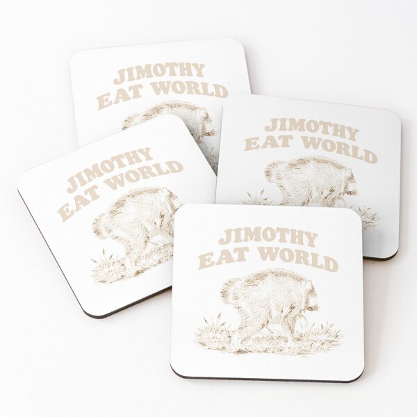 Item preview, Jimothy Eat World Vintage Sepia Raccoon Parody designed and sold by Hairqq.