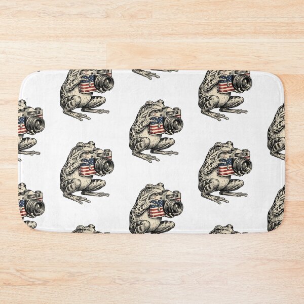 Item preview, Patriotic Camera Frog designed and sold by Tiffany Roy.