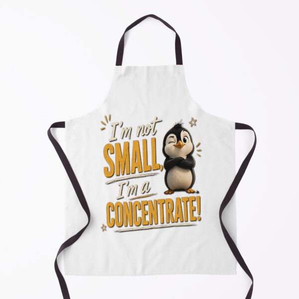 Item preview, I´m Not Small - I´m Concentrated! Funny Penguin Design designed and sold by baga87.