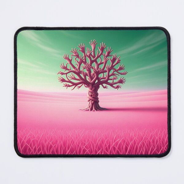 Item preview, Surreal Pink Hand Tree Conceptual Landscape Art designed and sold by Michaelragheb.
