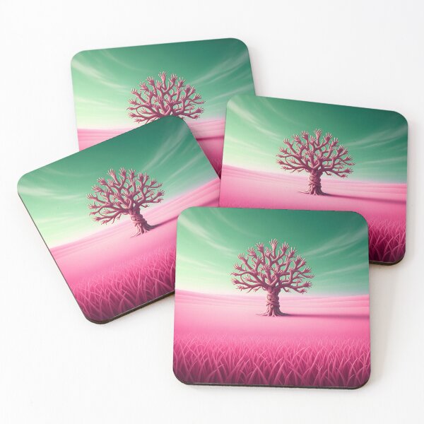 Item preview, Surreal Pink Hand Tree Conceptual Landscape Art designed and sold by Michaelragheb.