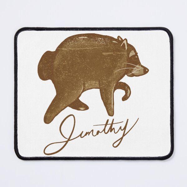 Item preview, Jimothy The Brown Raccoon Vintage Textured Illustration designed and sold by Hairqq.