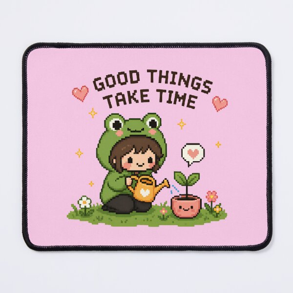 Item preview, GOOD THINGS TAKE TIME designed and sold by BRIGHT BITS BOUTIQUE.