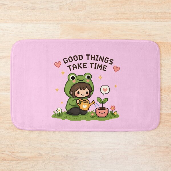 Item preview, GOOD THINGS TAKE TIME designed and sold by BRIGHT BITS BOUTIQUE.