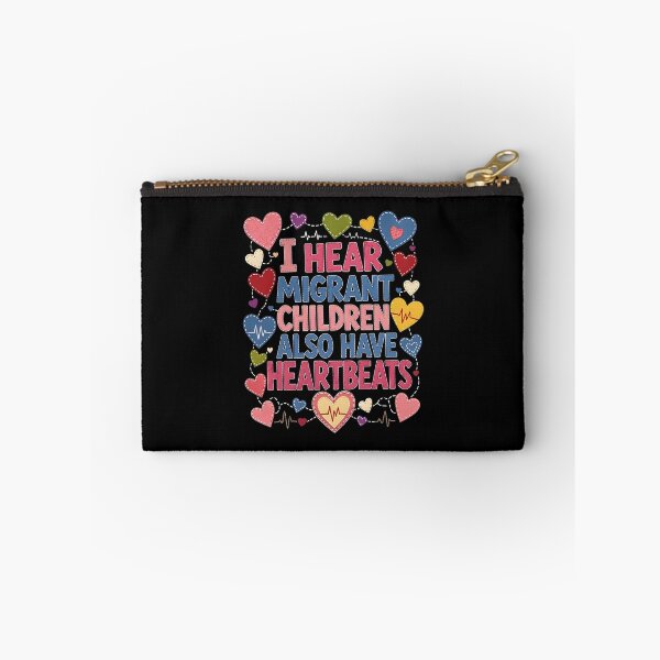 Item preview, I Hear Migrant Children Also Have Heartbeats Protest Heart Design designed and sold by nojany.