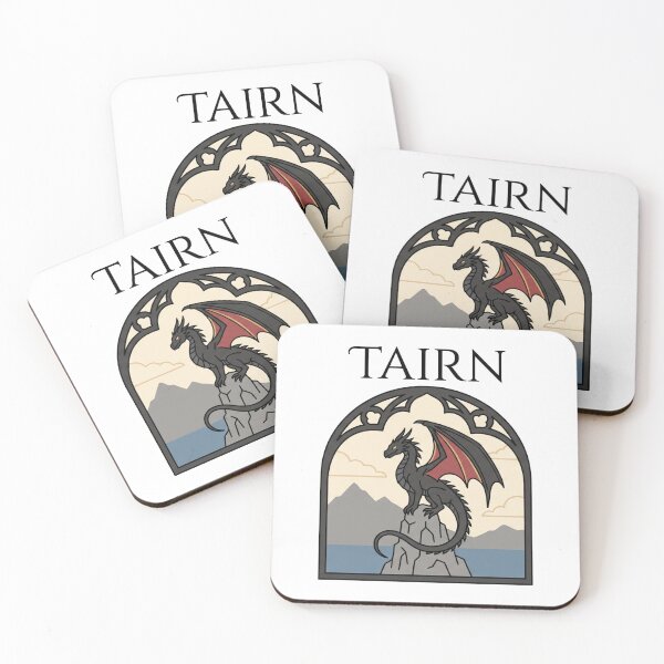 Item preview, Tairn - Fourth Wing Stained Glass Dragon Art designed and sold by LunnaAtica.