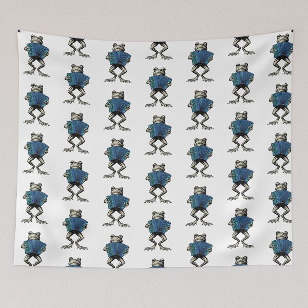Item preview, Accordion Playing Frog designed and sold by Roy & Tiffany.