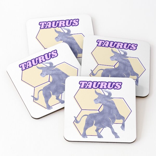 Item preview, Taurus - purple & beige designed and sold by priyankajustine.
