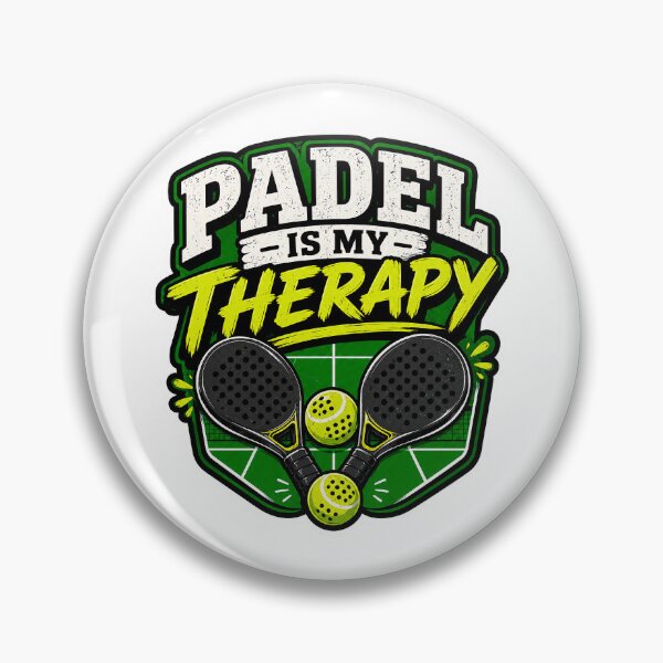 Item preview, Padel Is My Therapy Funny Padel Player Design | Retro Padel Racket Sports Gift designed and sold by maseno.