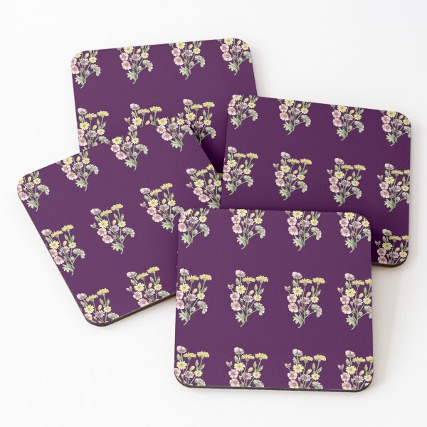 Item preview, Vintage Meadow Wildflower Pattern – Dark Academia Botanical designed and sold by ​Jyoti Digital Artist.