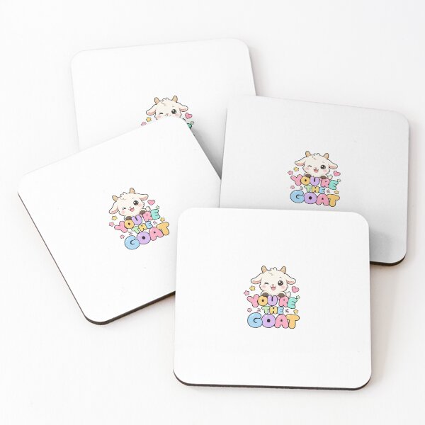 Item preview, You're the GOAT! Cute Kawaii Goat Saying designed and sold by BoosterShop.