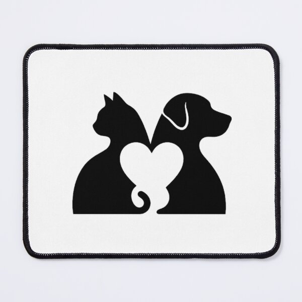 Item preview, Cat And Dog Heart Pet Lover designed and sold by GiggleInkTees.