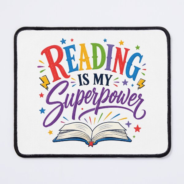 Item preview, Reading is my superpower designed and sold by nimmitrends.