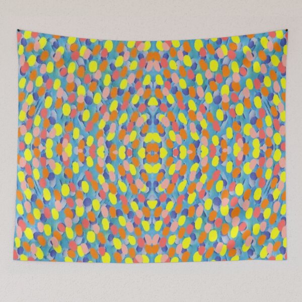 Item preview, Colorful digital dots design  designed and sold by Fayes4Art.