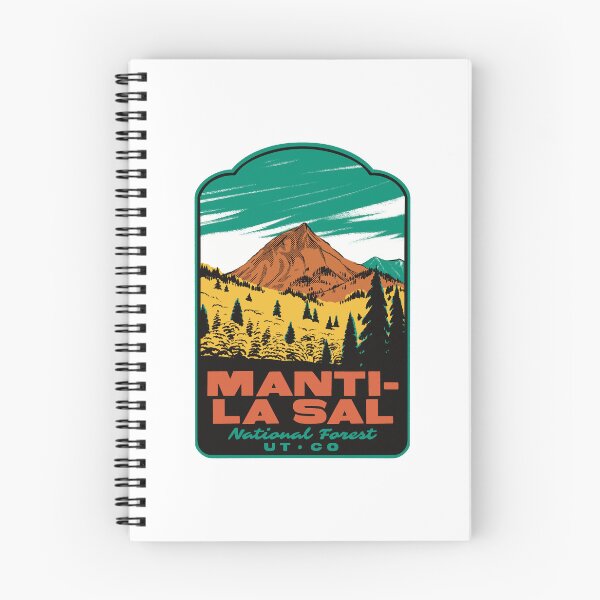 Item preview, Manti La Sal National Forest Utah Colorado Retro  designed and sold by HalpinDesign.