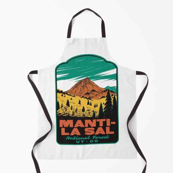 Item preview, Manti La Sal National Forest Utah Colorado Retro designed and sold by HalpinDesign.