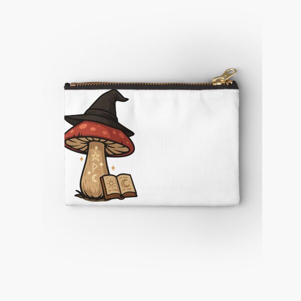 Item preview, Witch Mushroom Spellbook Illustration designed and sold by DustyCuriositie.