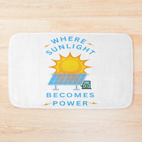 Item preview, Where Sunlight Becomes Power designed and sold by FiberatWorkTechs.