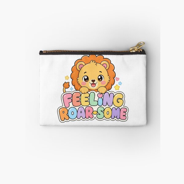 Item preview, Feeling Roar-some Sweet Kawaii Lion Saying designed and sold by BoosterShop.