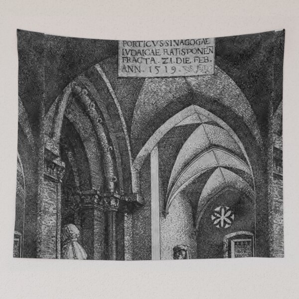 Item preview, The Entrance Hall of the Regensburg Synagogue designed and sold by SharonTheFirst.