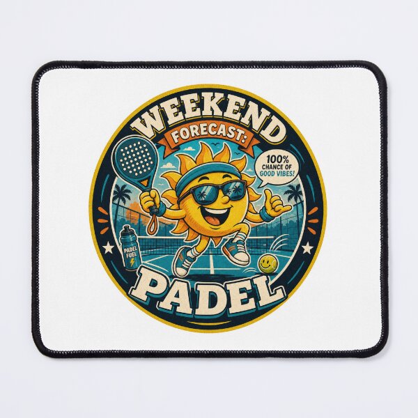 Item preview, Weekend Forecast - Padel designed and sold by Wilcox PhotoArt.