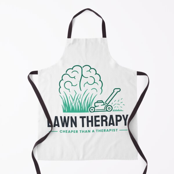 Item preview, Lawn Therapy Cheaper Than A Therapist Funny Gift designed and sold by YardTimberCrew.