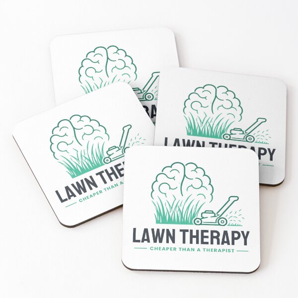 Item preview, Lawn Therapy Cheaper Than A Therapist Funny Gift designed and sold by YardTimberCrew.