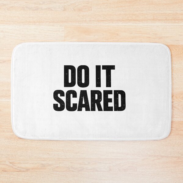 Item preview, Do It Scared Bold Typography designed and sold by Glitchart66.