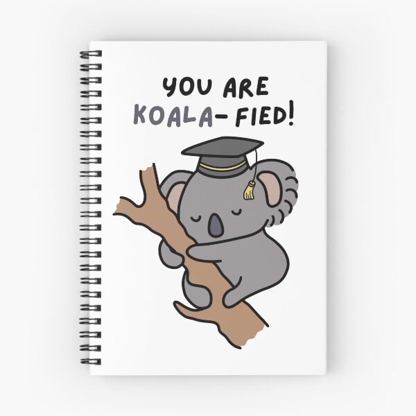 Item preview, You Are Koala-fied | Cute Funny Graduation Koala designed and sold by Draw-some Doodles.