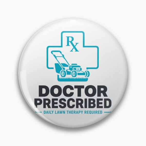 Item preview, Doctor Prescribed Daily Lawn Therapy Funny Gift designed and sold by YardTimberCrew.