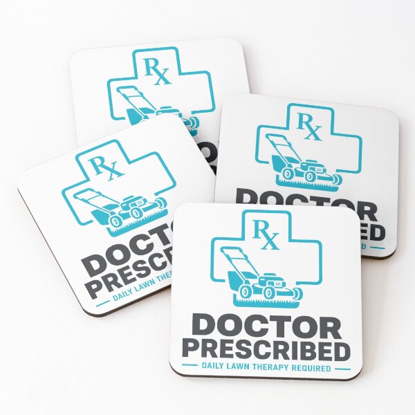 Item preview, Doctor Prescribed Daily Lawn Therapy Funny Gift designed and sold by YardTimberCrew.