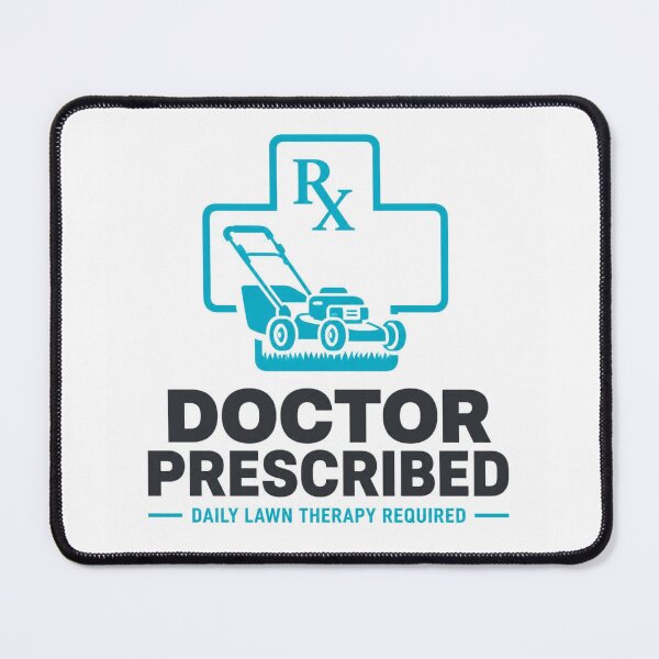 Item preview, Doctor Prescribed Daily Lawn Therapy Funny Gift designed and sold by YardTimberCrew.