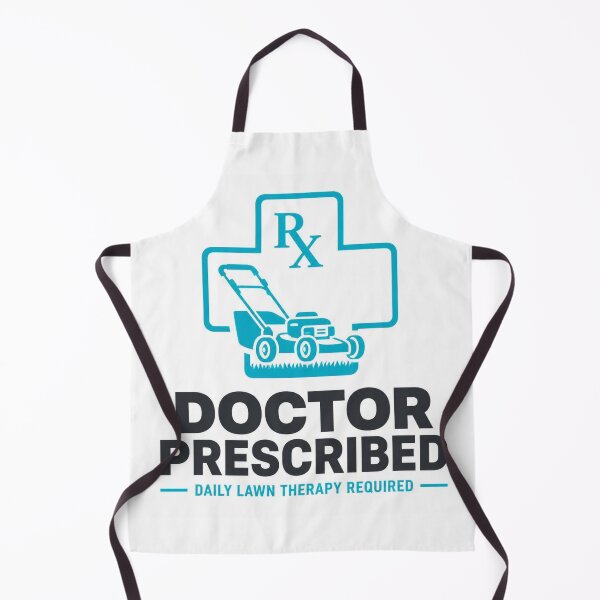 Item preview, Doctor Prescribed Daily Lawn Therapy Funny Gift designed and sold by YardTimberCrew.
