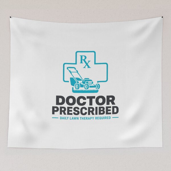 Item preview, Doctor Prescribed Daily Lawn Therapy Funny Gift designed and sold by YardTimberCrew.