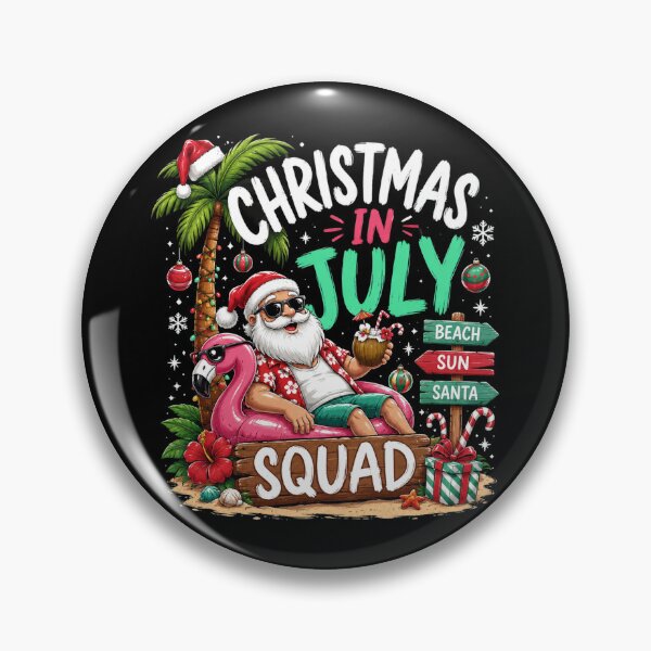 Item preview, Christmas In July Squad Summer Vacation designed and sold by OlakunleOloroz.
