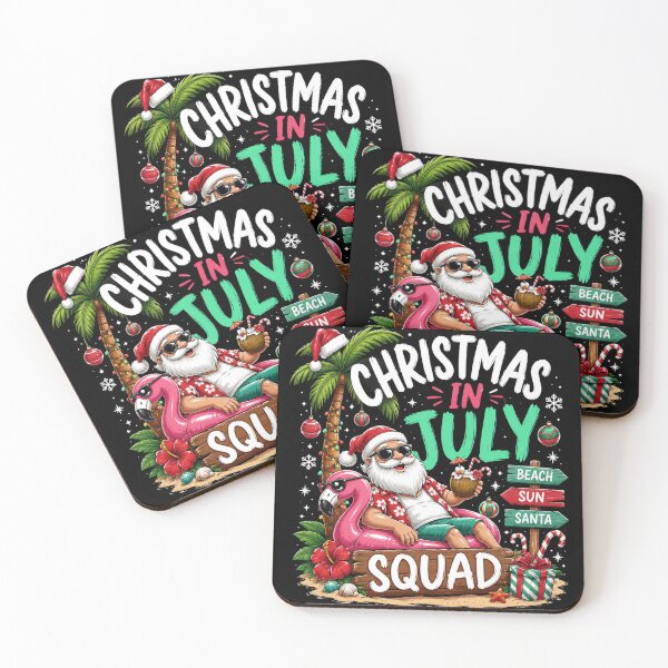 Item preview, Christmas In July Squad Summer Vacation designed and sold by OlakunleOloroz.