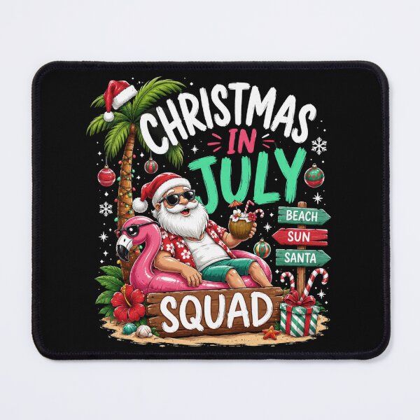 Item preview, Christmas In July Squad Summer Vacation designed and sold by OlakunleOloroz.