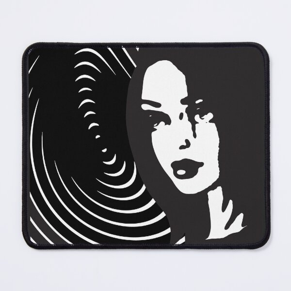 Item preview, Optical Pop Portrait of a Mysterious Woman with the Echo of Space designed and sold by cremedecolor.